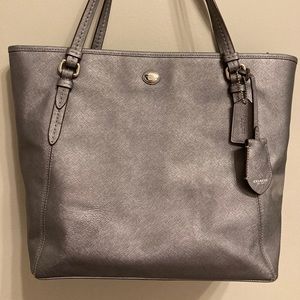 Coach City Tote - Silver